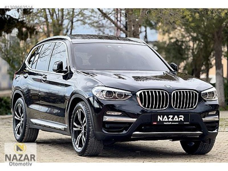 NAZAR'DAN 2020 BMW X3 20İ SDRİVE 1.6 LUXURY LİNE SER.BAKIMLI FUL