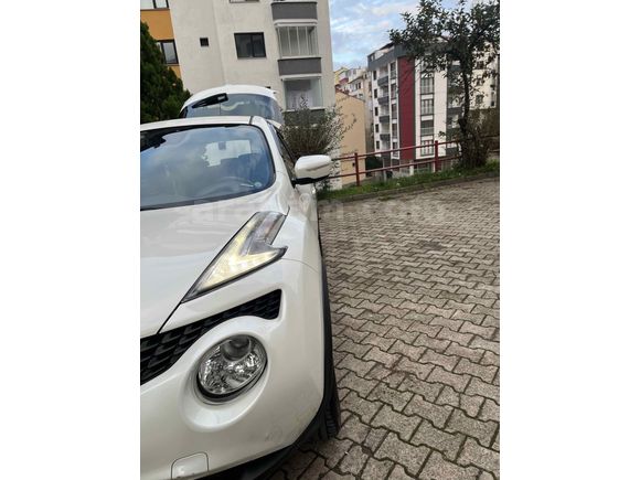 Sahibinden Nissan Juke 1.6 Skypack 2017 Model  110.000 km Beyaz