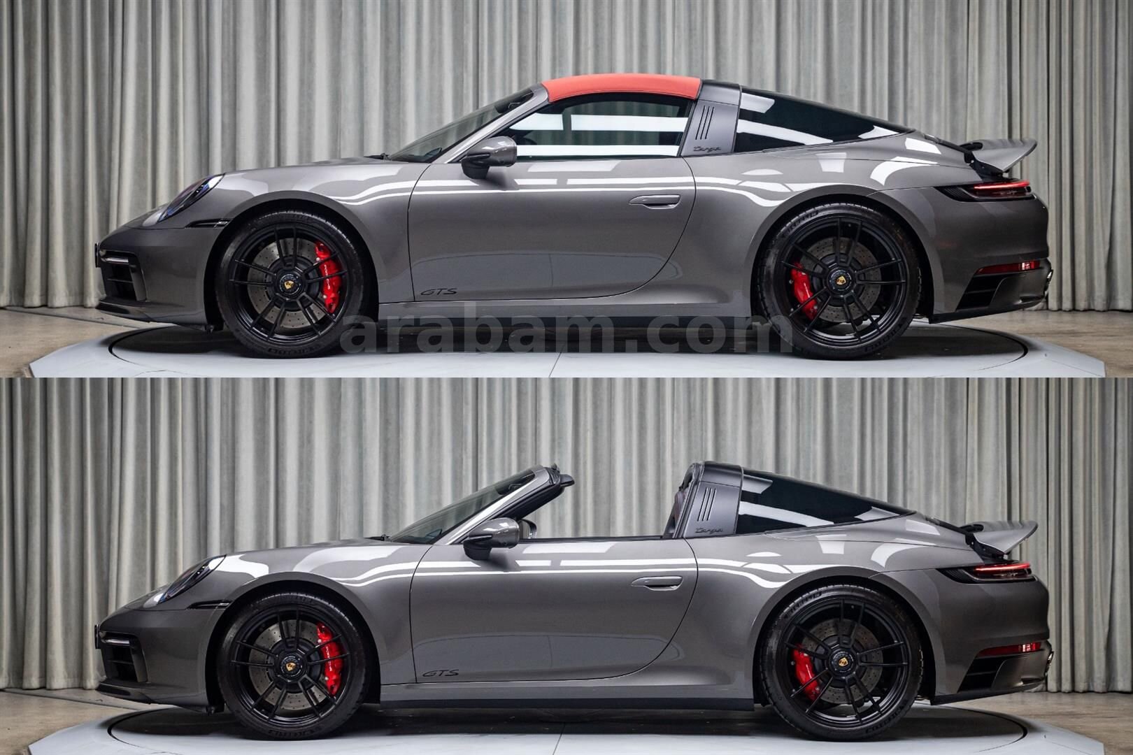 Galeriden Porsche 911 Targa 4 GTS 2022 Model İstanbul 9.054 km Gri 3