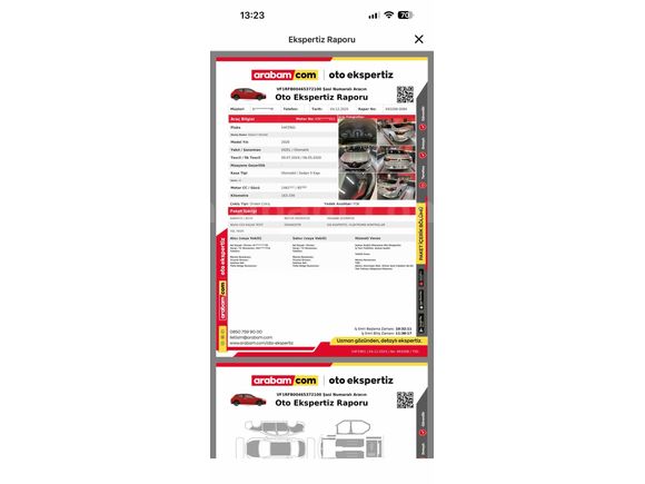 Sahibinden Renault Megane 1.5 Blue DCI Touch 2020 Model 