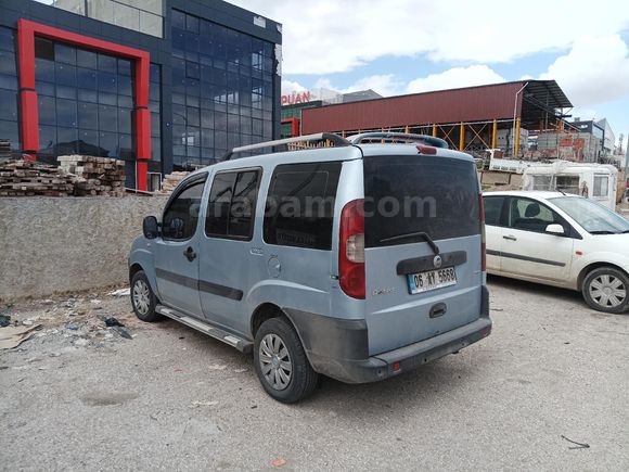 Sahibinden Fiat Doblo Combi 1.3 Multijet Active 2006 Model  366.666 km Mavi