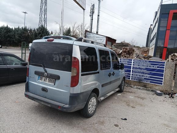 Sahibinden Fiat Doblo Combi 1.3 Multijet Active 2006 Model  366.666 km Mavi
