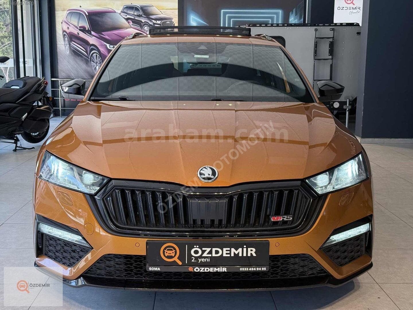 ÖZDEMİR'' 2022 SKODA OCTAVİA 2.0TDİ 4X4 RS 200 HP DSG 81000 KM 2