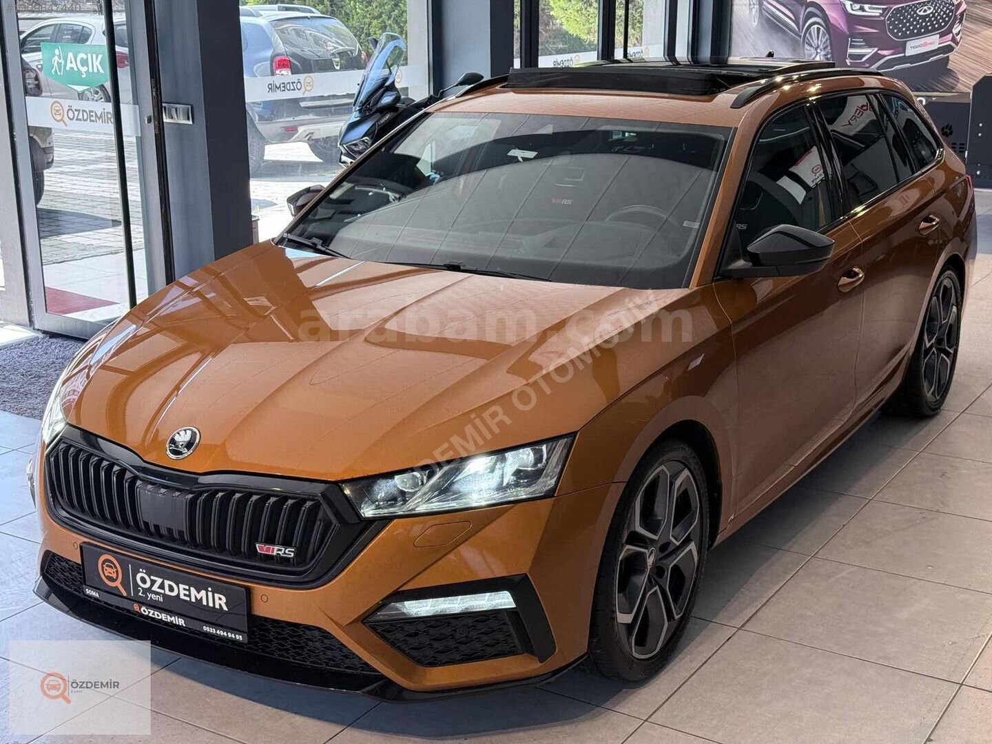 ÖZDEMİR'' 2022 SKODA OCTAVİA 2.0TDİ 4X4 RS 200 HP DSG 81000 KM 5