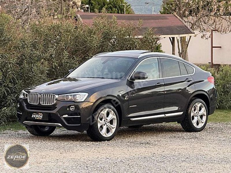 ZERDE GARAGE 2015 BMW X4 X_LİNE SUNROOF/TABA 124.000KM BOYASIZ
