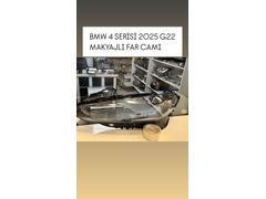 BMW 4 SERİSİ G22-G26 MAKYAJLI KASA FAR CAMI 2025