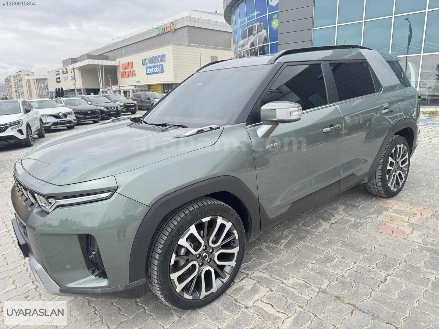 Galeriden KGM SsangYong Torres 1.5 GDI 2023 Model Konya 77.500 km Yeşil 4