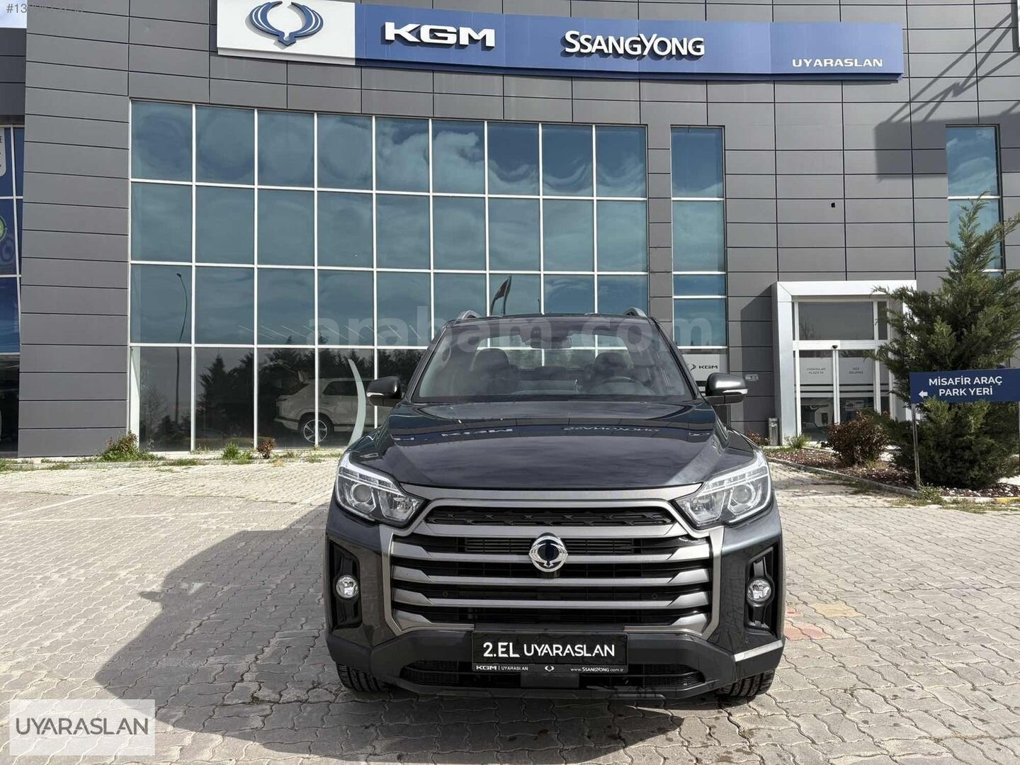 Galeriden KGM SsangYong Musso Grand 2.2 D Platinum Plus 2024 Model Konya 6.001 km Gri 2