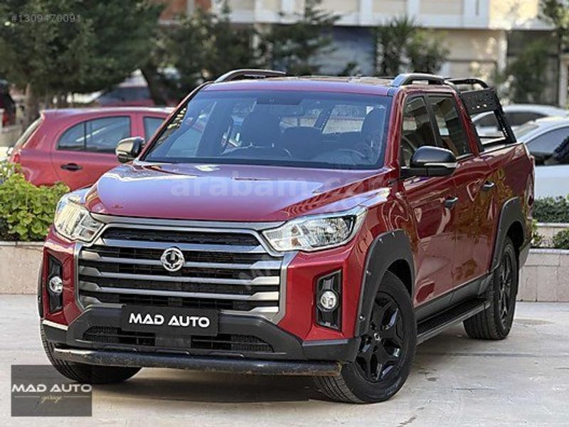 *MAD AUTO* 2022 MUSSO 4X4 PLATİNUM PLUS HATASIZ BOYASIZ EXTRALI