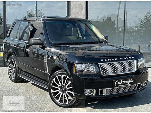 RANGE ROVER 3.6TDV8 AUTOBİOGRAPHY EMSALSİZ TEMİZLİKTE-DEĞİŞENSİZ
