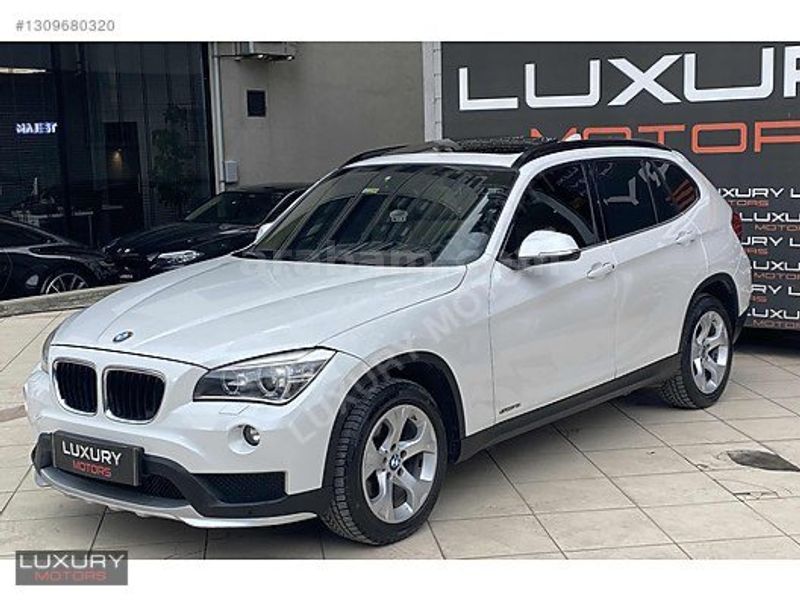 "LUXURY MOTORS"2014 BMW X1 1.6 SDRİVE 158.000KM CAM TAVAN