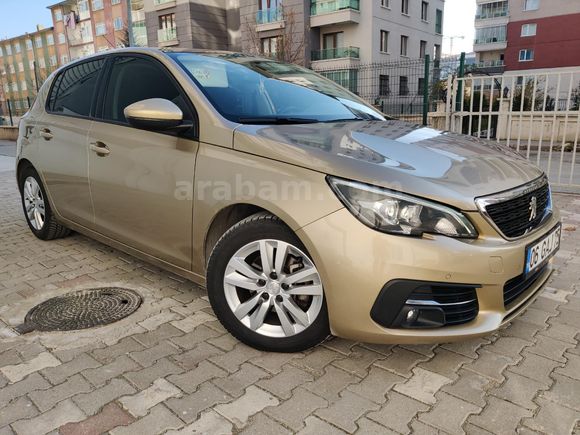 Sahibinden Peugeot 308 1.6 BlueHdi Active 2017 Model Ankara 116.000 km Bej
