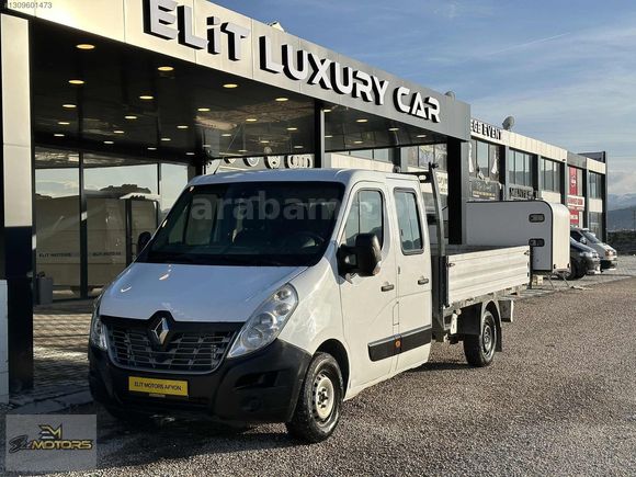 2018-2.3- RENAULT MASTER TRUCK-ÇİFT KABİN-YARIM PARÇA BOYALI