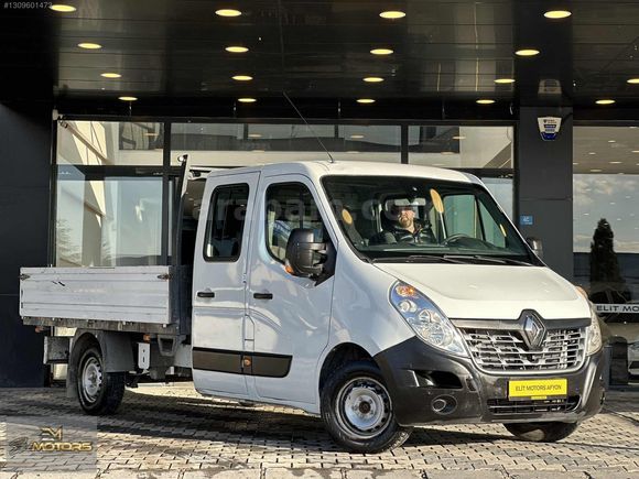 2018-2.3- RENAULT MASTER TRUCK-ÇİFT KABİN-YARIM PARÇA BOYALI