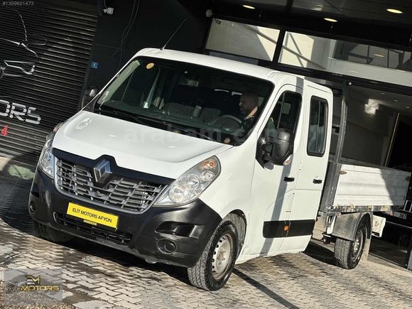 2018-2.3- RENAULT MASTER TRUCK-ÇİFT KABİN-YARIM PARÇA BOYALI