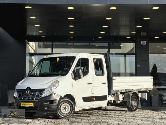2018-2.3- RENAULT MASTER TRUCK-ÇİFT KABİN-YARIM PARÇA BOYALI
