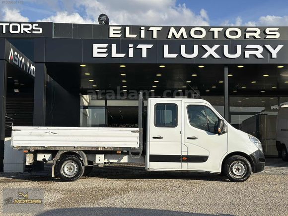 2018-2.3- RENAULT MASTER TRUCK-ÇİFT KABİN-YARIM PARÇA BOYALI