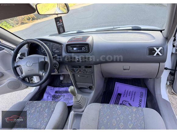 1999 MODEL 1.6 COROLLA LPG'Lİ MASRAFSIZ TERTEMİZ