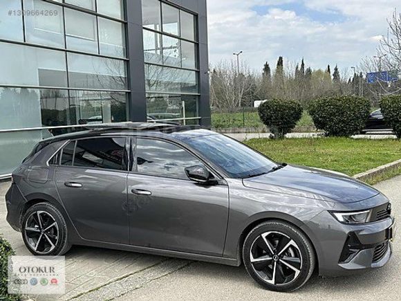 2025 OPEL ASTRA 1.2 TURBO GS 130 HP HATASIZ 9 BİN KM