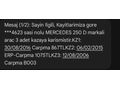 W124 kasa 2.5 dizel 5 silindir otomatik vites