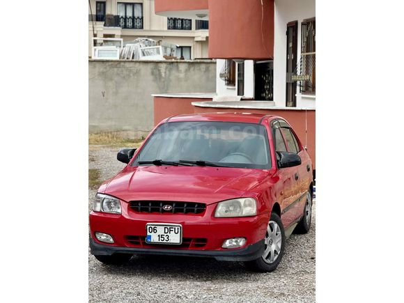 Sahibinden Hyundai Accent 1.3 LX 2000 Model  293.500 km Kırmızı