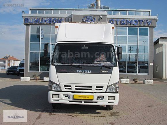 BÜYÜKSOYLU'DAN 2008 MODEL ISUZU NPR KAPALI SAC KASA KAMYON