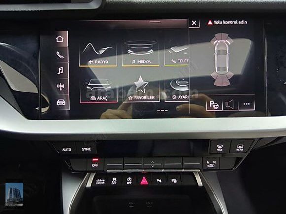 YÜCELER OTO'DAN 2023 AUDİ A3ADVANCE KDV%20 CAM TAVAN HATASIZ