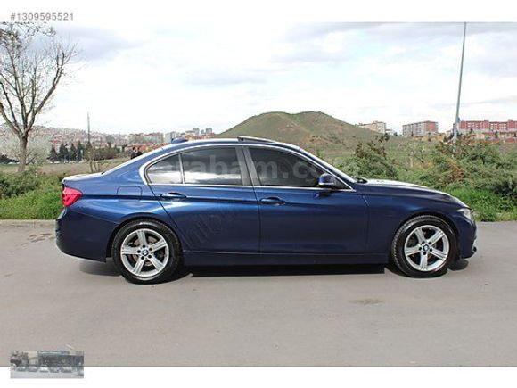 BMW 3.18İ PREMİUM LİNE-LACİVERT İÇİ BEJ-K.ISITMA-ŞERİT TAKİP