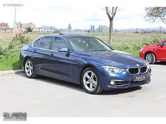 BMW 3.18İ PREMİUM LİNE-LACİVERT İÇİ BEJ-K.ISITMA-ŞERİT TAKİP