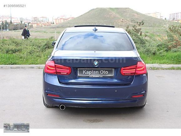 BMW 3.18İ PREMİUM LİNE-LACİVERT İÇİ BEJ-K.ISITMA-ŞERİT TAKİP