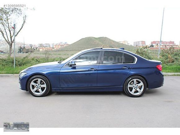 BMW 3.18İ PREMİUM LİNE-LACİVERT İÇİ BEJ-K.ISITMA-ŞERİT TAKİP
