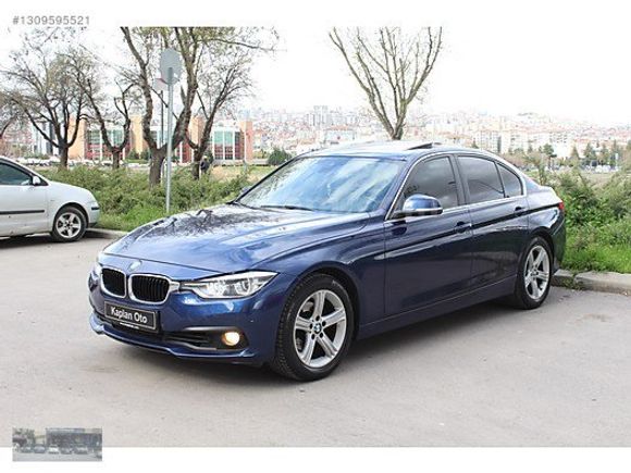 BMW 3.18İ PREMİUM LİNE-LACİVERT İÇİ BEJ-K.ISITMA-ŞERİT TAKİP