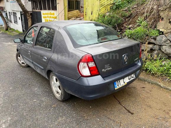 Sahibinden Renault Symbol 1.4 Authentique 2008 Model  122.000 km Gri (Gümüş)
