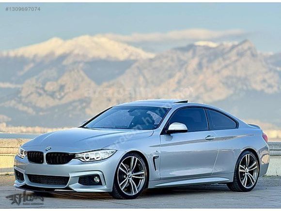ERDEM'den 2015 BMW 420d xDrive 190hp M Sport Gümüş Gri - Bordo