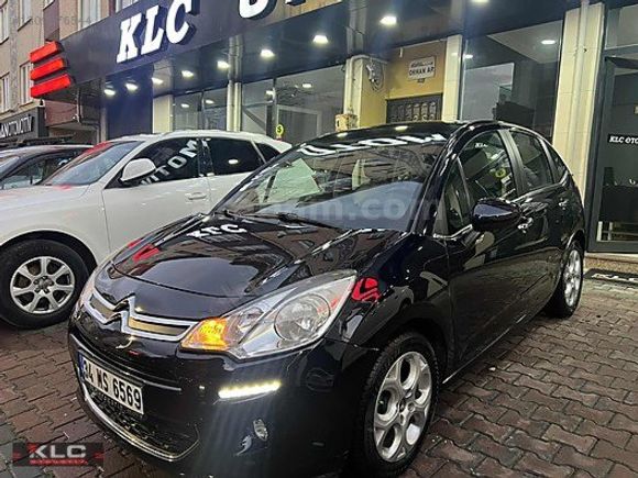 KLC OTOMOTİV'DEN 2015 C3 1.2 VTİ COOL CAM TAVAN OTOMATİK