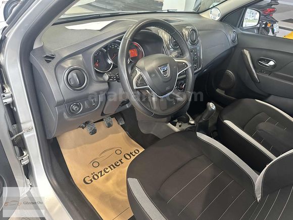 2017 DACİA STEPWAY 1.5 DCİ KM.56.000 GÜMÜŞ GRİ