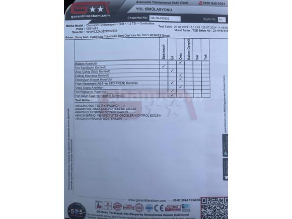GOLF 7 HATASIZ BOYASIZ IŞIK PAKET