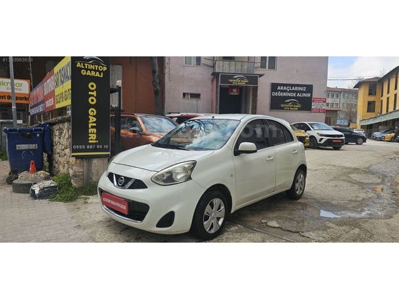 ALTINTOP GARAJDAN 2015 MODEL NISSAN MICRA OTOMATİK