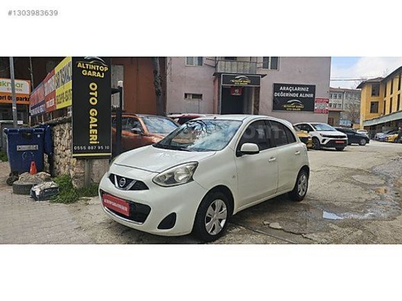ALTINTOP GARAJDAN 2015 MODEL NISSAN MICRA OTOMATİK