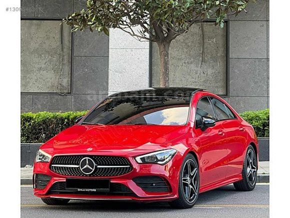 CHİLA | 2019 CLA 200 AMG GECE PAKETİ KIRMIZI CAM TAVAN İÇİ BEYAZ