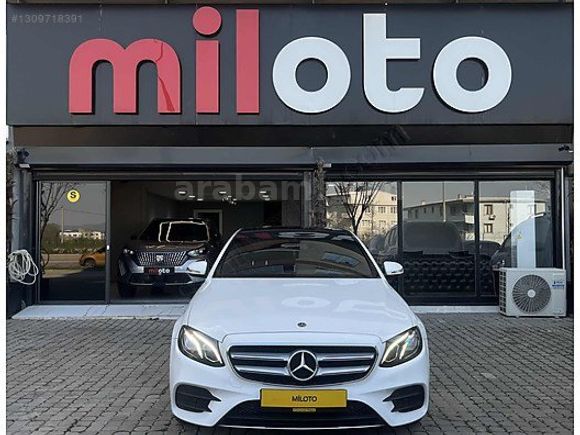MİLOTO// 2017 MERCEDES E180 AMG /CAM TVN/COMMAND/ÇİFT HAFIZA