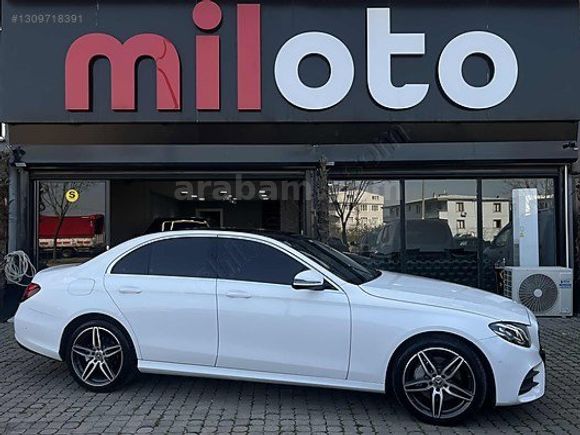 MİLOTO// 2017 MERCEDES E180 AMG /CAM TVN/COMMAND/ÇİFT HAFIZA
