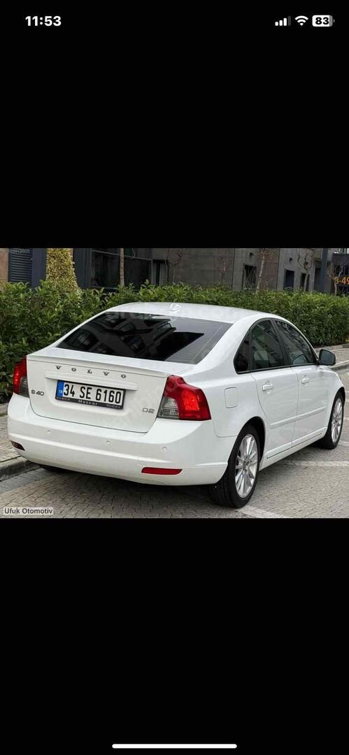 Sahibinden Volvo S40 1.6 D Dynamic 2011 Model 7