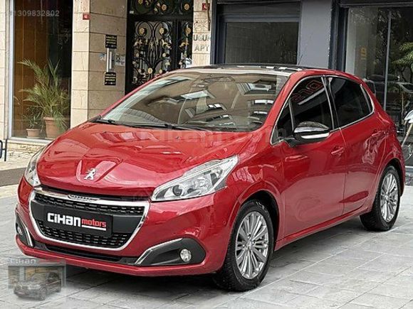 2016 208 1.2 ALLURE *TAM OTOMATİK VİTES* CAM TAVAN 130.000 KM'DE
