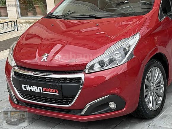 2016 208 1.2 ALLURE *TAM OTOMATİK VİTES* CAM TAVAN 130.000 KM'DE