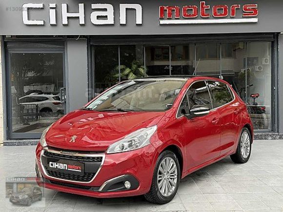 2016 208 1.2 ALLURE *TAM OTOMATİK VİTES* CAM TAVAN 130.000 KM'DE