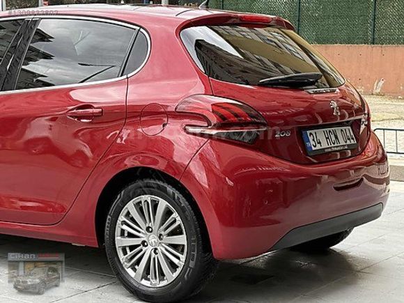 2016 208 1.2 ALLURE *TAM OTOMATİK VİTES* CAM TAVAN 130.000 KM'DE