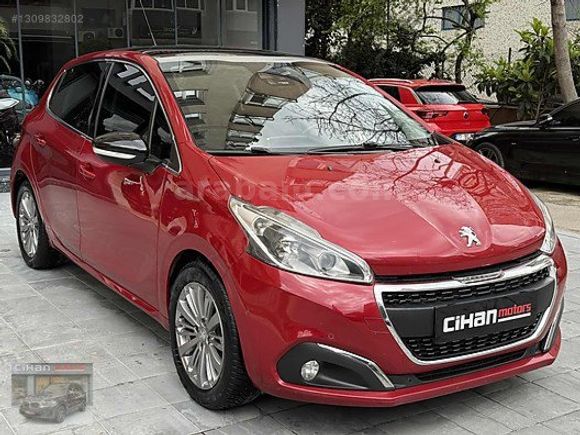 2016 208 1.2 ALLURE *TAM OTOMATİK VİTES* CAM TAVAN 130.000 KM'DE