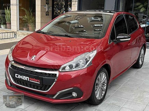 2016 208 1.2 ALLURE *TAM OTOMATİK VİTES* CAM TAVAN 130.000 KM'DE