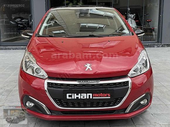 2016 208 1.2 ALLURE *TAM OTOMATİK VİTES* CAM TAVAN 130.000 KM'DE